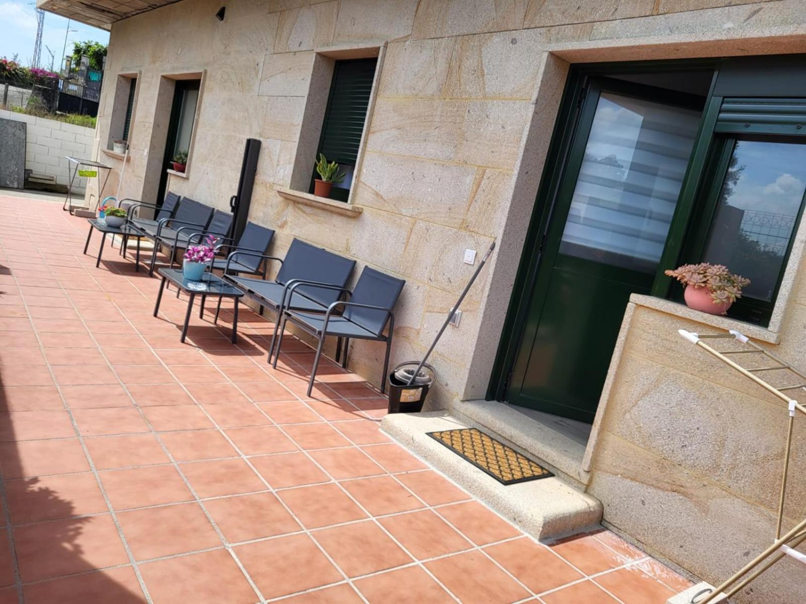 Louridoplaya Apartman Poio Kültér fotó
