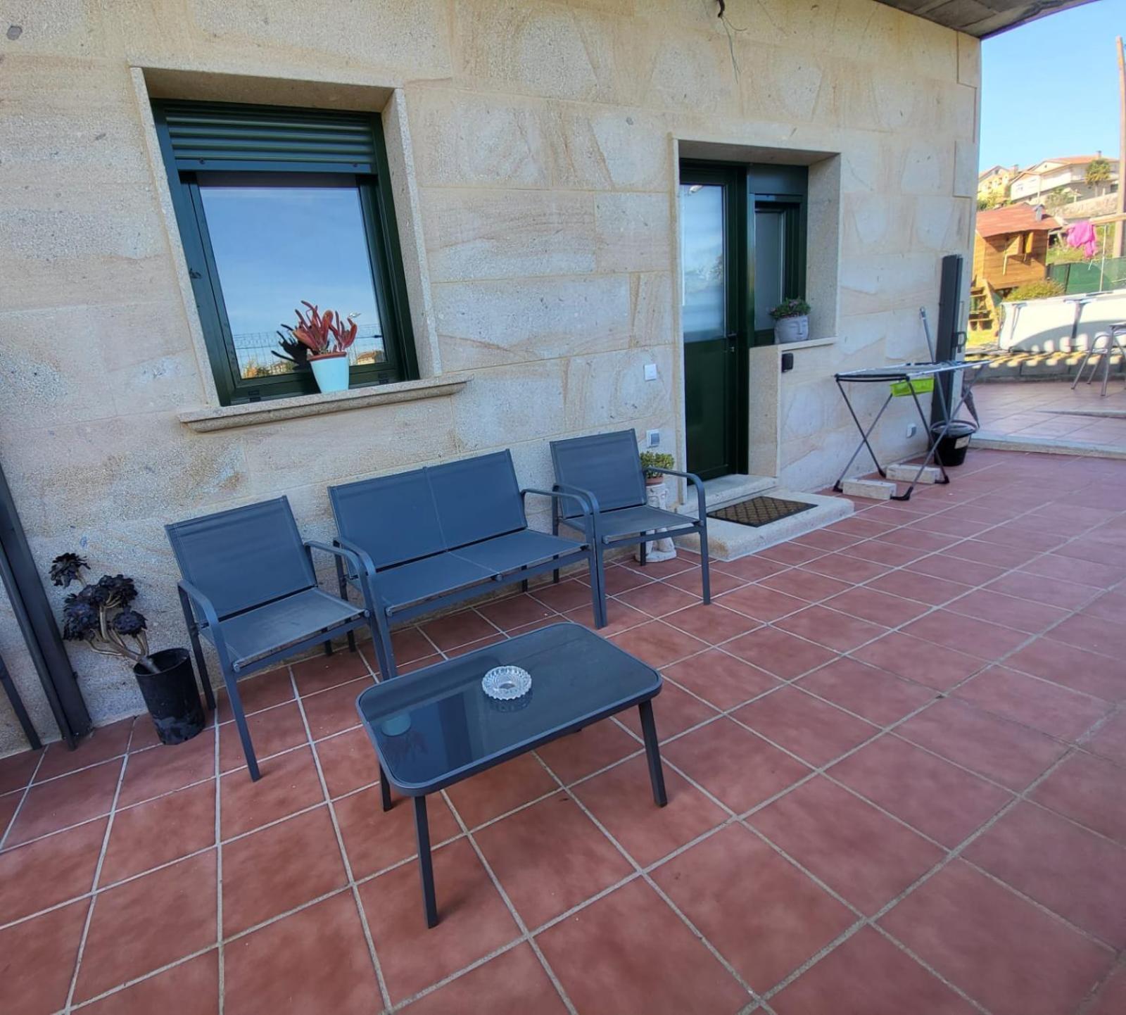 Louridoplaya Apartman Poio Kültér fotó